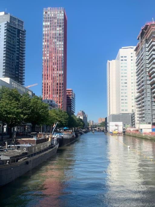 Stunning View Apt Free Parking Apartment Rotterdam Exterior photo