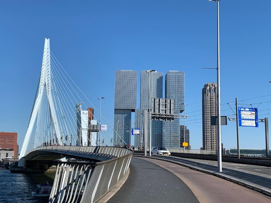 Stunning View Apt Free Parking Apartment Rotterdam Exterior photo