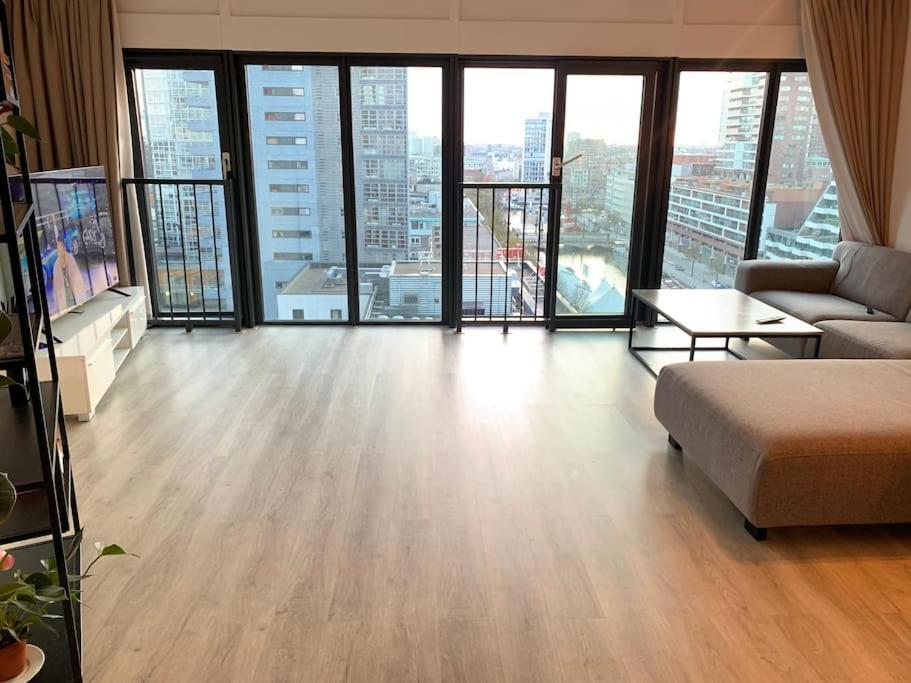 Stunning View Apt Free Parking Apartment Rotterdam Exterior photo